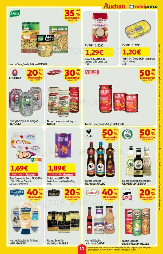 Antevisão Folheto MINIPREÇO - AUCHAN Promoções de 23 a 29 abril